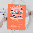 Search for sunset baby shower invitations Orange