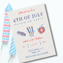 Search for patriotic 4th of july invitations Minimalist