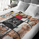 Search for photo collage blankets Black