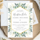 Search for elegantes wedding invitations Greenery