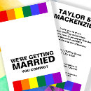 Search for lgbt wedding invitations Mrs and mrs