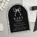 Search for white bow invitations Arch