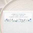 Search for wedding floral return address labels Botanical