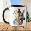 Search for german shepherd dad mugs Pet