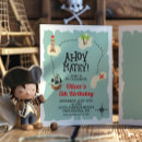 Search for map birthday invitations Pirate