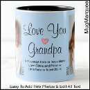 Search for blue photo mugs Grandfather