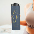 Search for navy blue travel mugs Initials