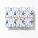 Search for ginger jar wrapping paper Blue