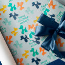 Search for dog birthday wrapping paper Cute