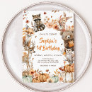 Search for woodland birthday invitations Fall
