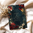 Search for victorian gothic wedding invitations Vintage