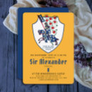 Search for middle ages invitations Shield