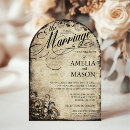 Search for flourish wedding invitations Script typography