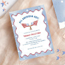 Search for all american boy invitations Watercolor