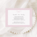 Search for gingham and pink invitations Simple