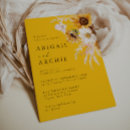 Search for bold floral wedding invitations Vibrant