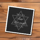 Search for bar mitzvah napkins Masculine