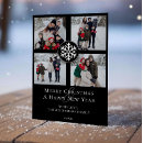 Search for happy new year seasonal cards Black
