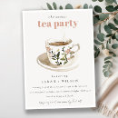 Search for tea christmas invitations Botanical