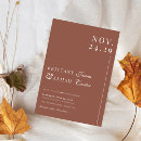 Search for fall wedding invitations Minimal
