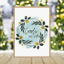 Search for blue gold baby shower posters Gender neutral