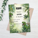 Search for jungle 4th birthday invitations Jurassic