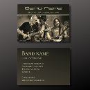 Search for rock band business cards Pop