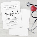 Search for nursing graduation invitations Black and white
