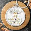 Search for floras key rings For her