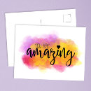Search for amazing postcards Typography