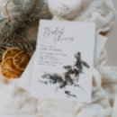 Search for december bridal shower invitations Minimal