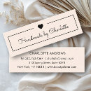 Search for handwriting business cards Salon