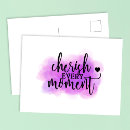 Search for cherished postcards Typography