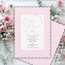 Search for pink gingham invitations Plaid