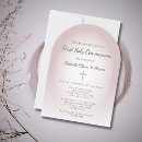 Search for elegant gold first communion invitations Christian