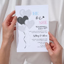 Search for neutral gender reveal invitations Elegant