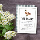 Search for classic baby shower invitations Minimalist