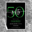 Search for lime green birthday invitations Typography
