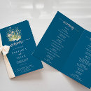 Search for wildflower wedding programs Elegant ceremony