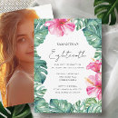 Search for aloha birthday invitations Hibiscus