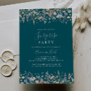 Search for fancy 50th birthday invitations Classic fancy script typography