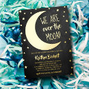 Search for outer space baby shower invitations Moon
