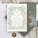Search for garden wedding invitations Victorian