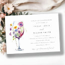 Search for wine glass wedding invitations Cheers