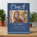 Search for graduation invitations Navy blue
