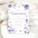 Search for enchanted quinceanera invitations Elegant