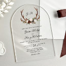 Search for fall mountain wedding invitations Boho bohemian