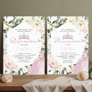 Search for bilingual invitations Watercolor floral