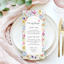 Search for bridal shower menus Floral