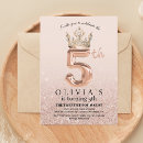 Search for pink rose gold blush sparkly drips invitations Princess